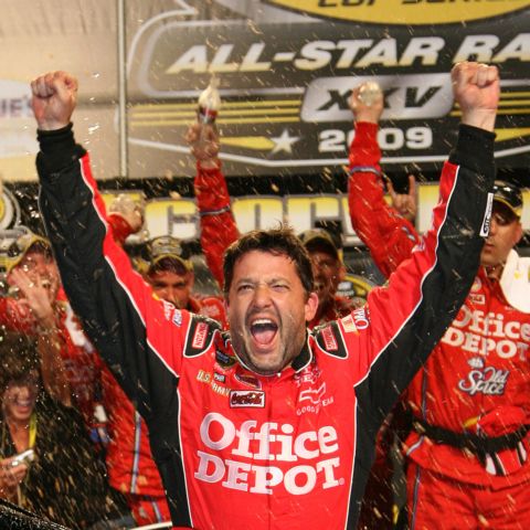 Tony Stewart scored his first win as an owner-driver in the 2009 NASCAR All-Star Race.